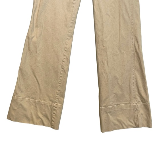 Marc Jacobs Womens Flare Chino Pant Size 6 Beige BootCut Office Minimalist - Picture 6 of 12